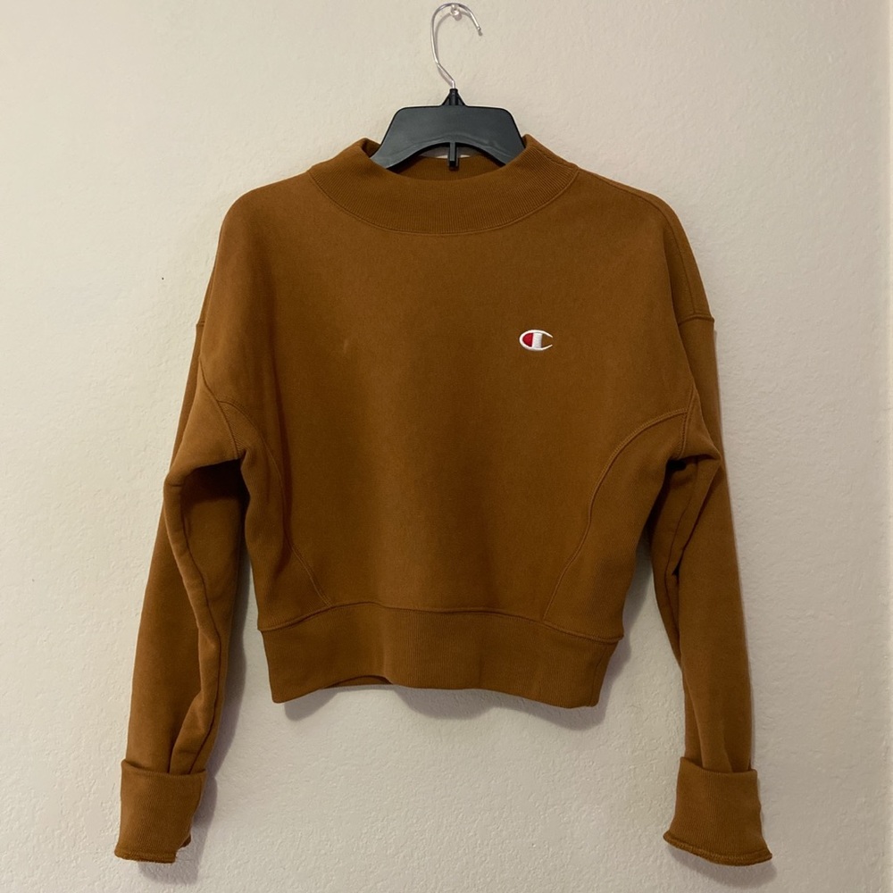 Champion mock neck sweater
